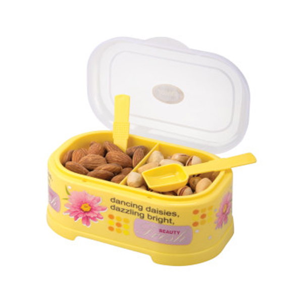 Compliments Multipurpose Container with Two Compartments